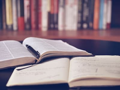 Books and reading materials for study